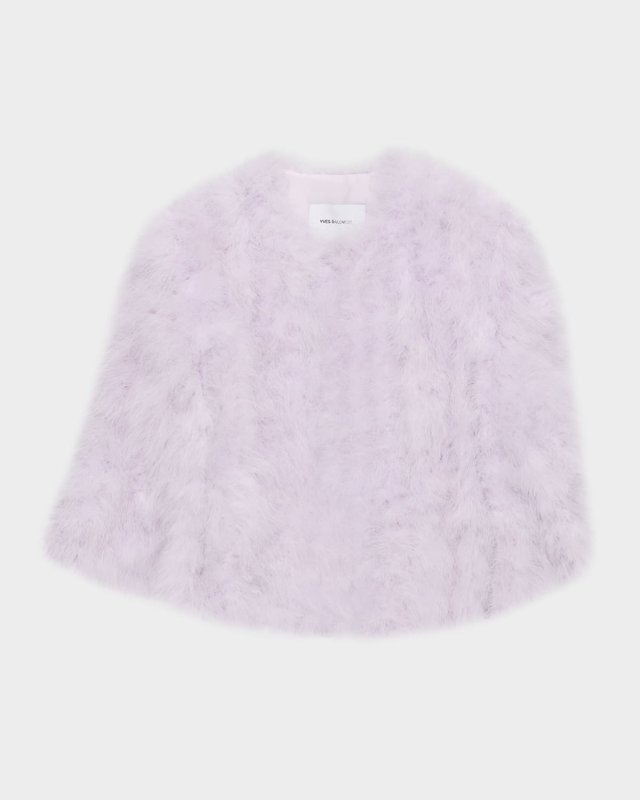 Short Feather Jacket